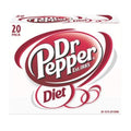 Diet Dr Pepper Soda 12oz 20 Pack I22819