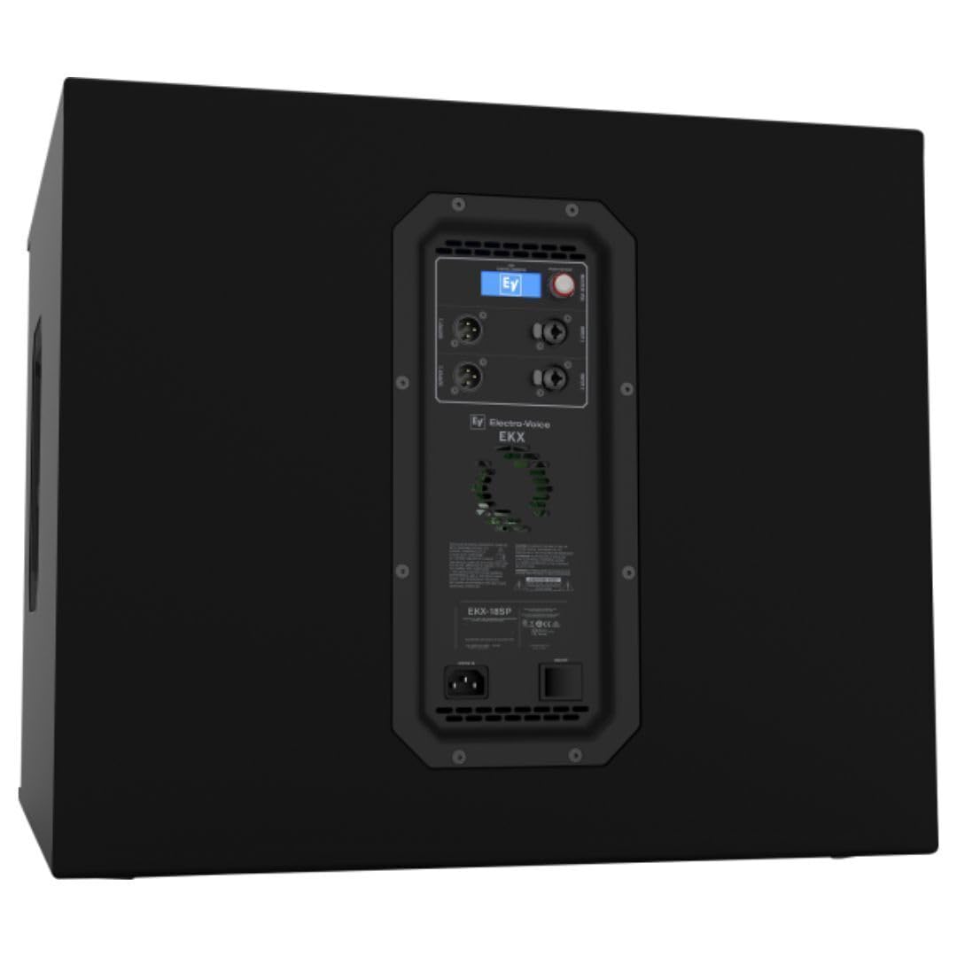Black 1300W Powered Subwoofer X975148