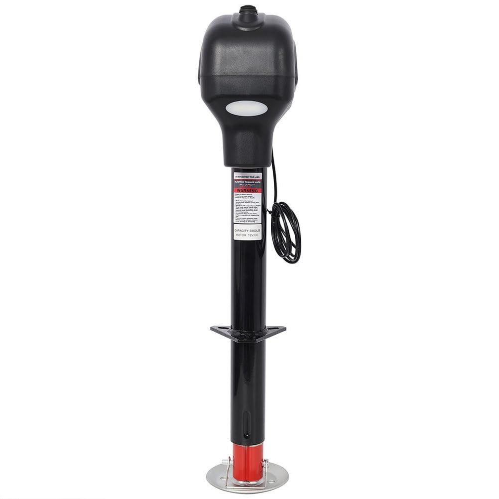12V Electric Trailer Jack with Adjustable Drop Leg E47712