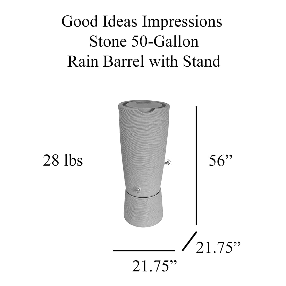 50 Gallon Rain Saver with Stand D666381