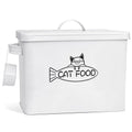 Large Airtight Pet Food Storage Container with Lid and Scoop 12-13 lbs O663406