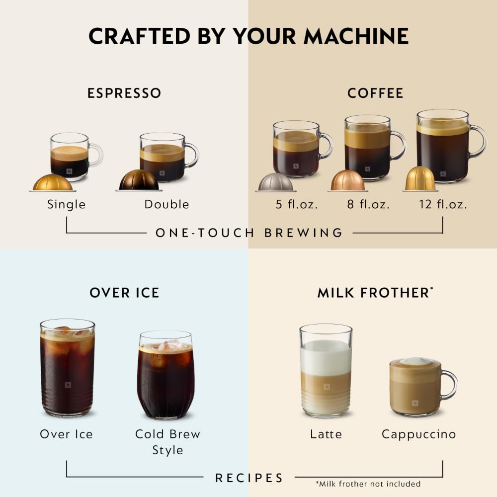 Liquorice Black Coffee Machine with Milk Frother X820