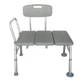 Tub Transfer Bench with Backrest and Armrest Y1878