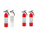 2 Pack Red Dry Chemical Fire Extinguisher with Mounting Bracket B696