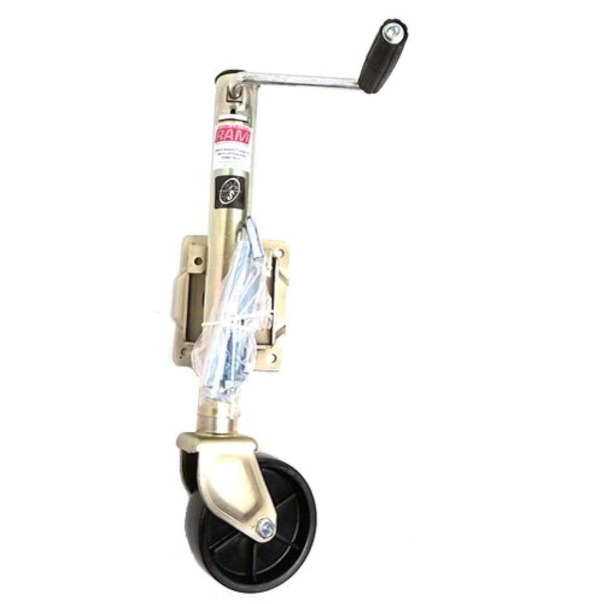 1000 lbs Capacity Zinc Coated Trailer Jack with 6" Caster K834646