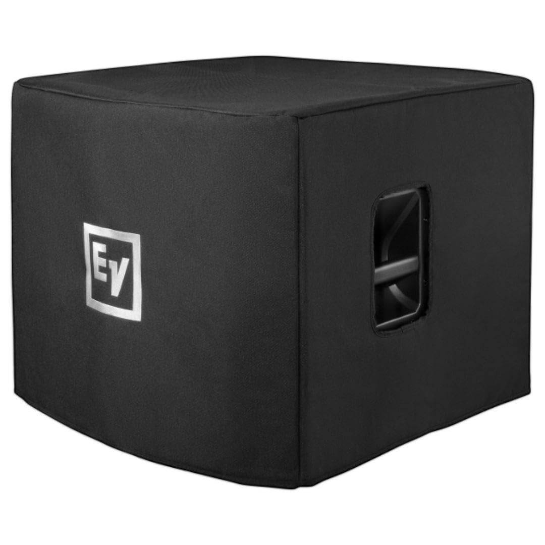 Black 1300W Powered Subwoofer X975148