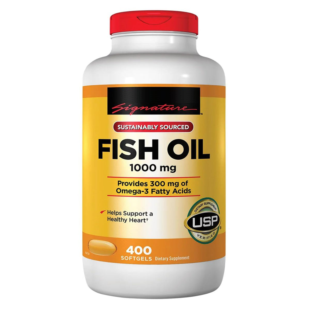 Fish Oil 1000 mg 400 Softgels A44068