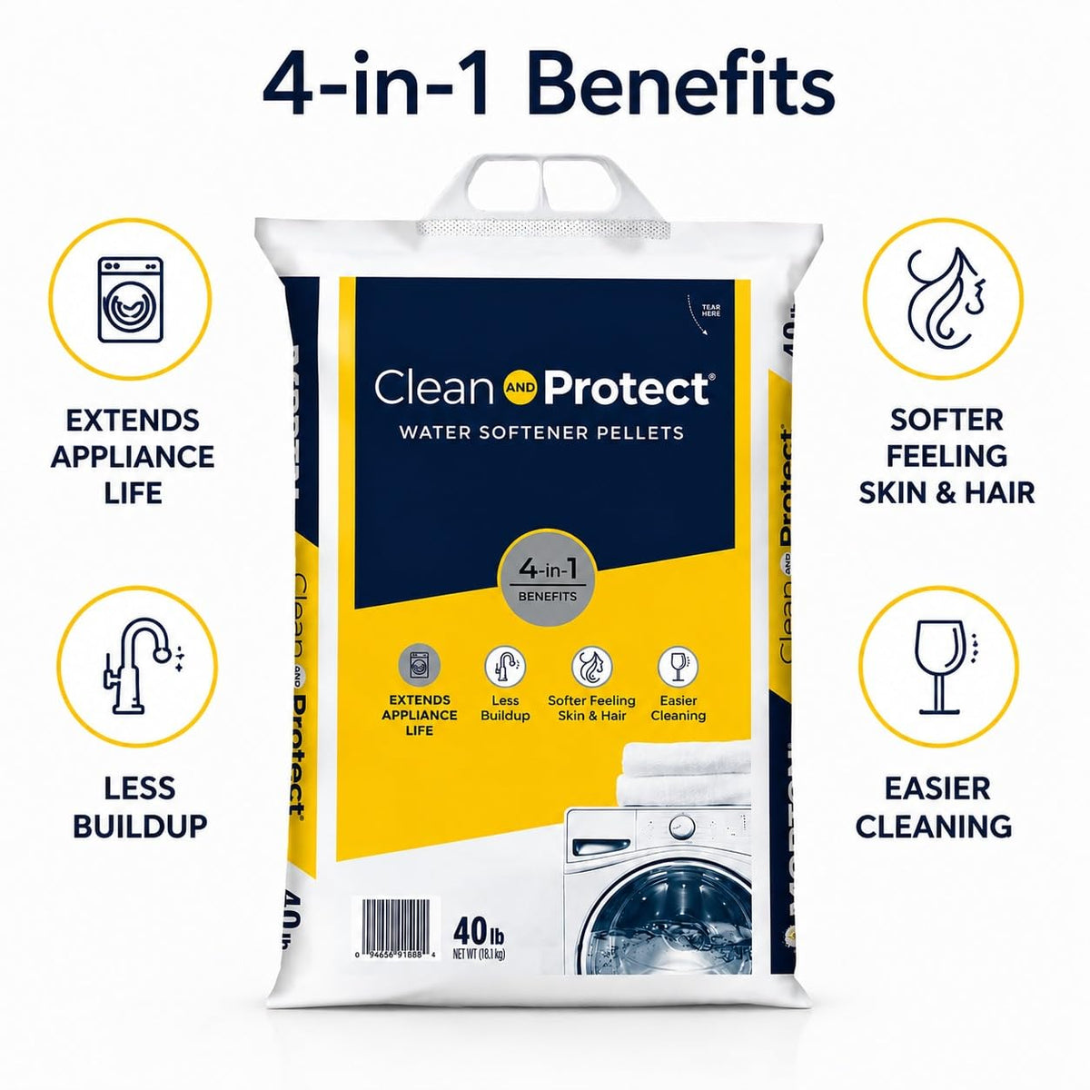 40 lb Water Softener Salt Pellets L661