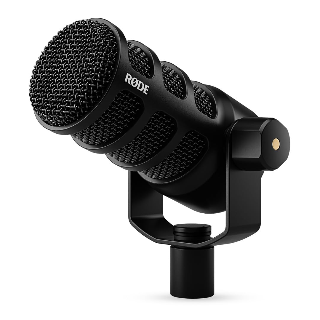Dynamic USB XLR Broadcast Microphone with Desktop Studio Arm Q61109