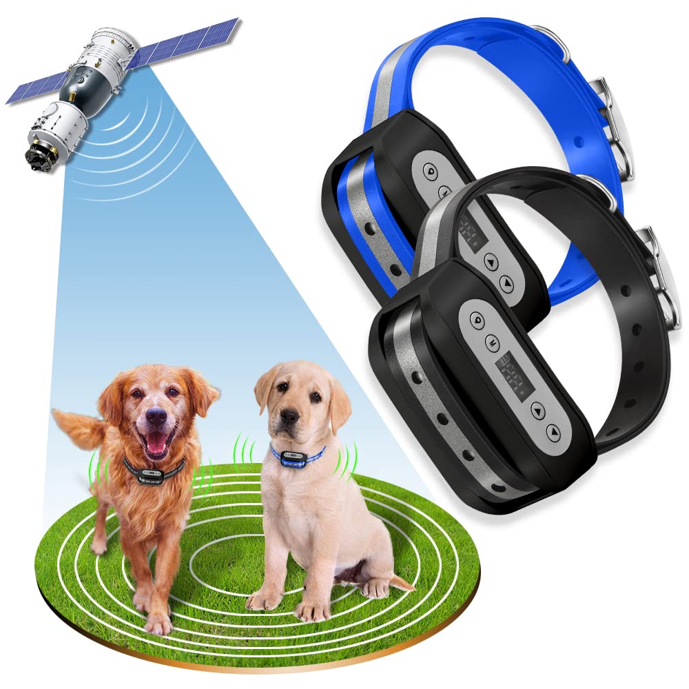 Wireless Dog Fence System with Waterproof Rechargeable Collar T269