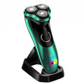 Cordless Rechargeable Rotary Electric Razor with Pop-Up Trimmer A308