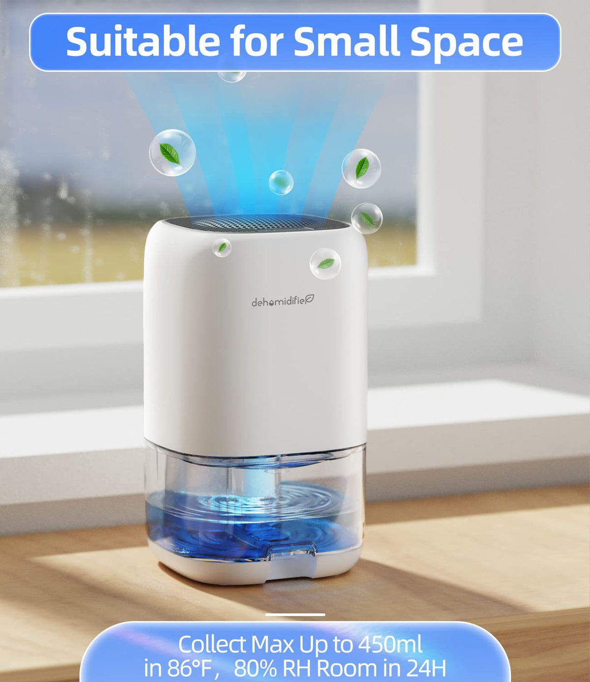 35 OZ Dehumidifier with Auto Shut Off M8249