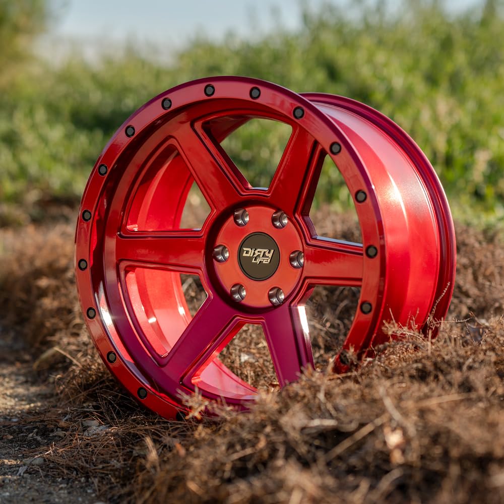 20x9 5x5 -12mm Candy Red Wheel Rim S5918