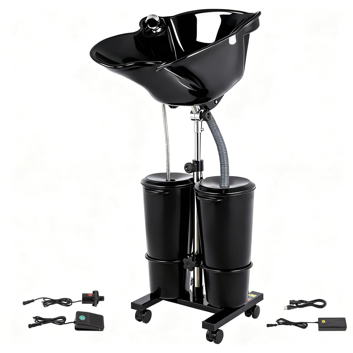 Portable Shampoo Bowl with Electric Pump R4241