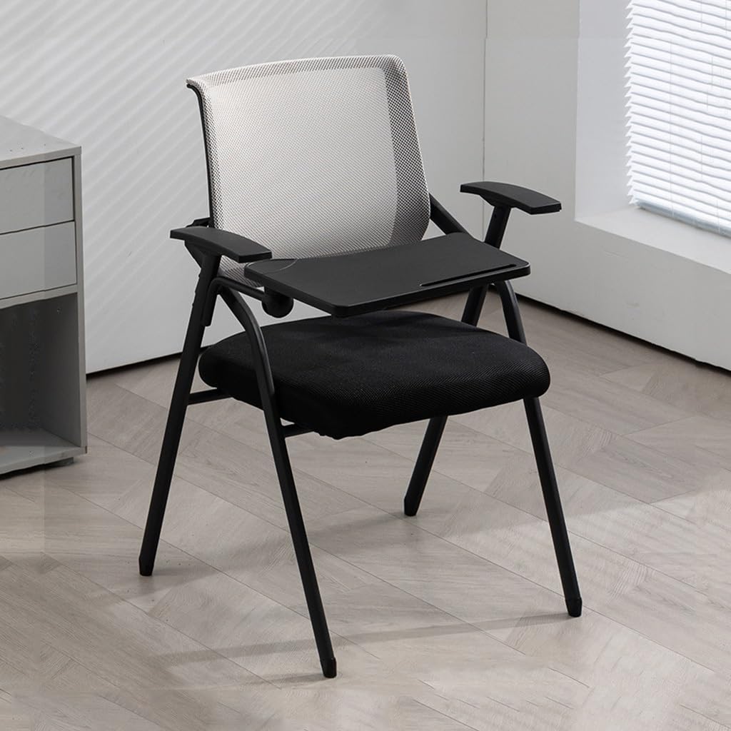 Mesh Office Chair with Lumbar Support and Desk C862832
