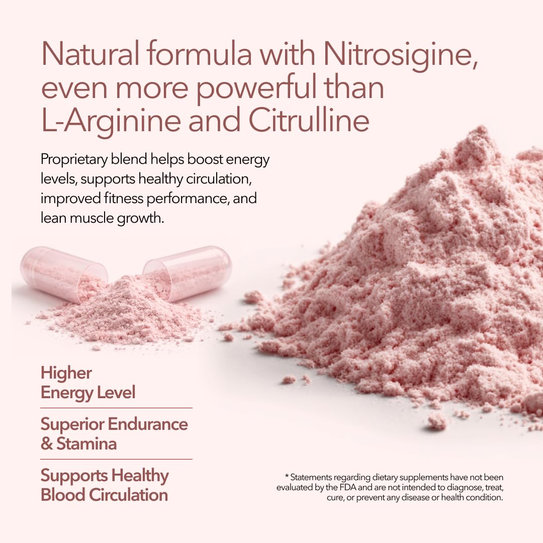 Nitric Oxide Supplements with Nitrosigine + S7 O748