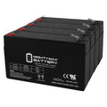 6V 1.3Ah SLA Replacement Battery 4 Pack Z36377