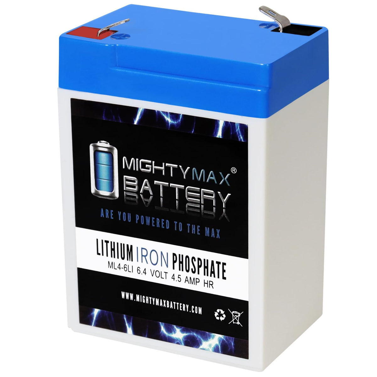 6V 4.5AH Lithium Replacement Battery D378
