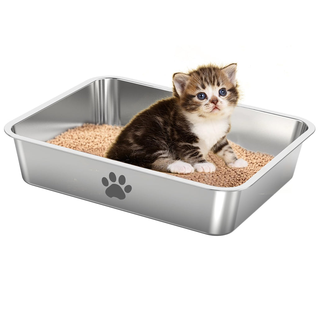 Stainless Steel Cat Litter Box F36362