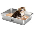 Stainless Steel Cat Litter Box F36362