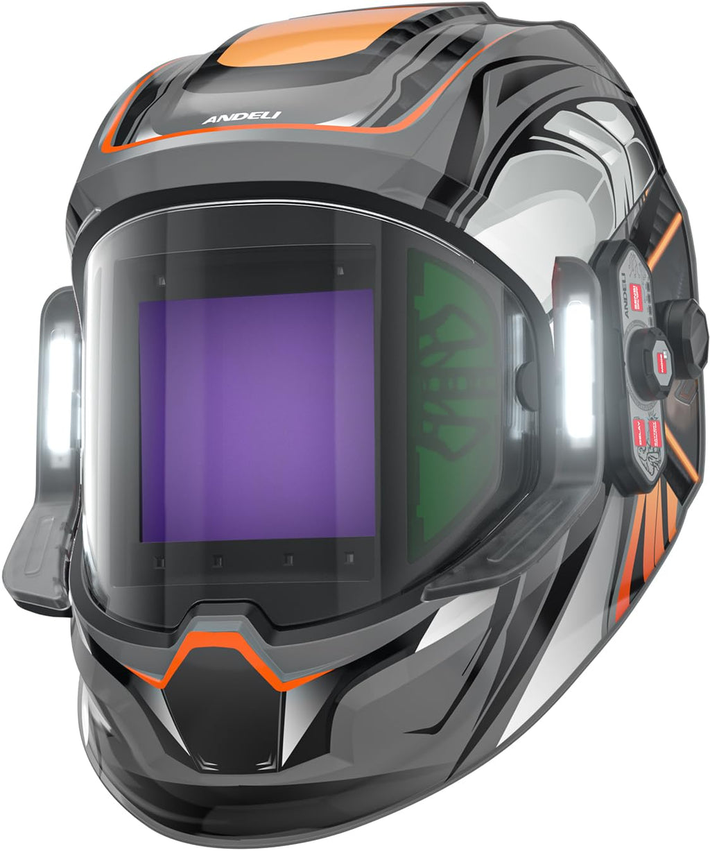 Auto Darkening Welding Helmet with Light J72412