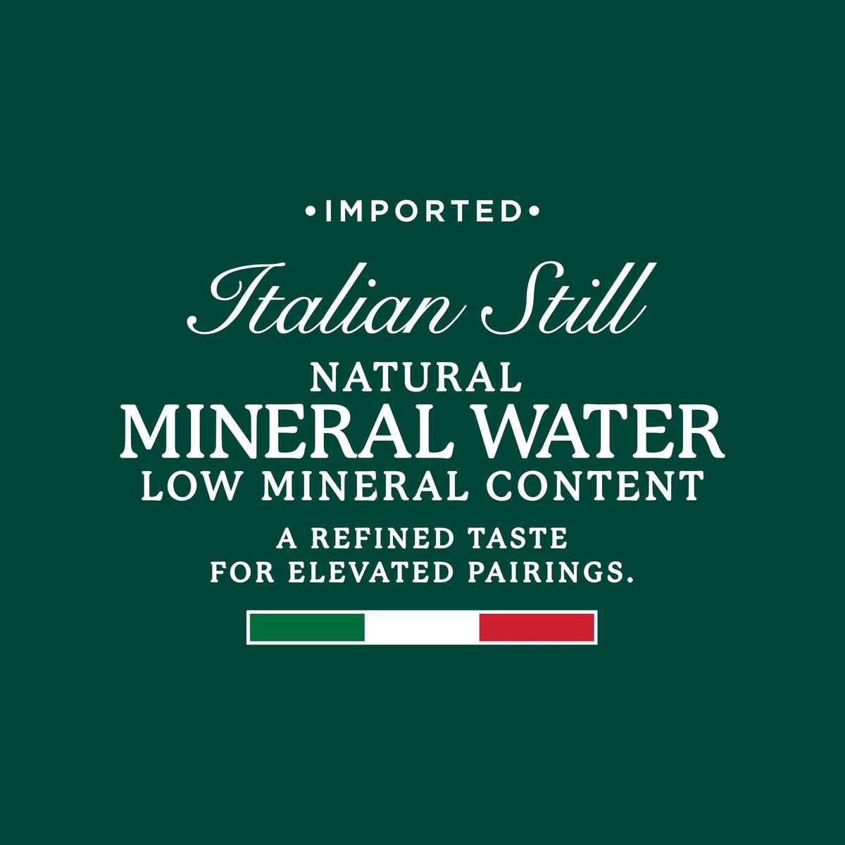 Italian Still Mineral Water 12 Pack 16.9 Fl Oz L593