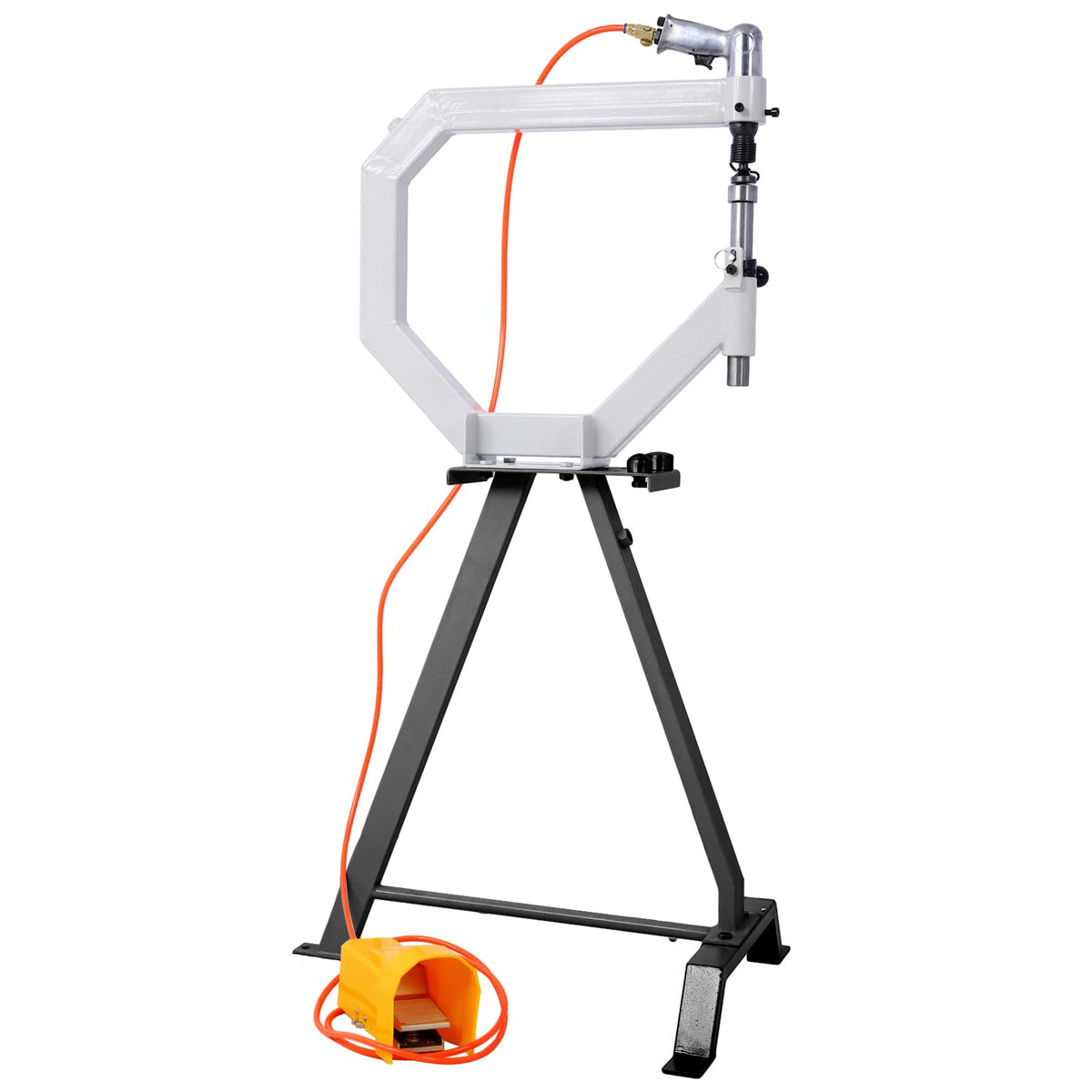 Pneumatic Planishing Hammer with Steel Frame Stand and Foot Pedal R786