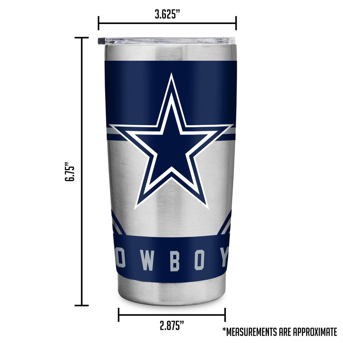 20oz Stainless Steel Tumbler with Lid N65944