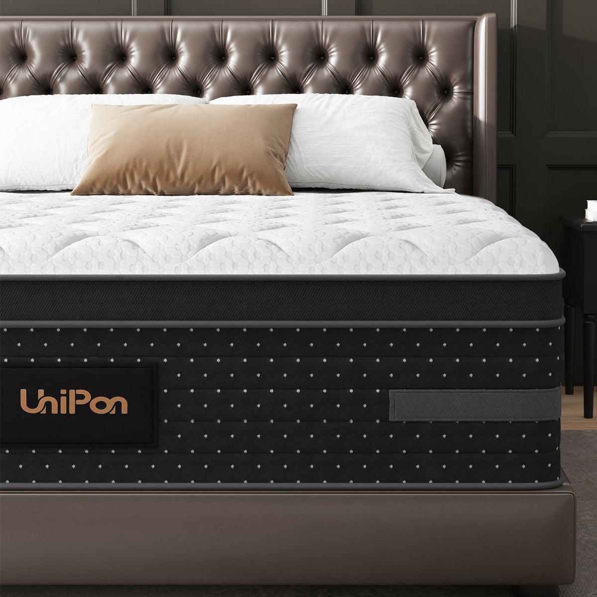 12 Inch Medium Firm Queen Hybrid Mattress V3087