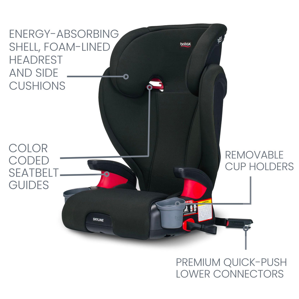 2-Stage Belt-Positioning Booster Car Seat H313