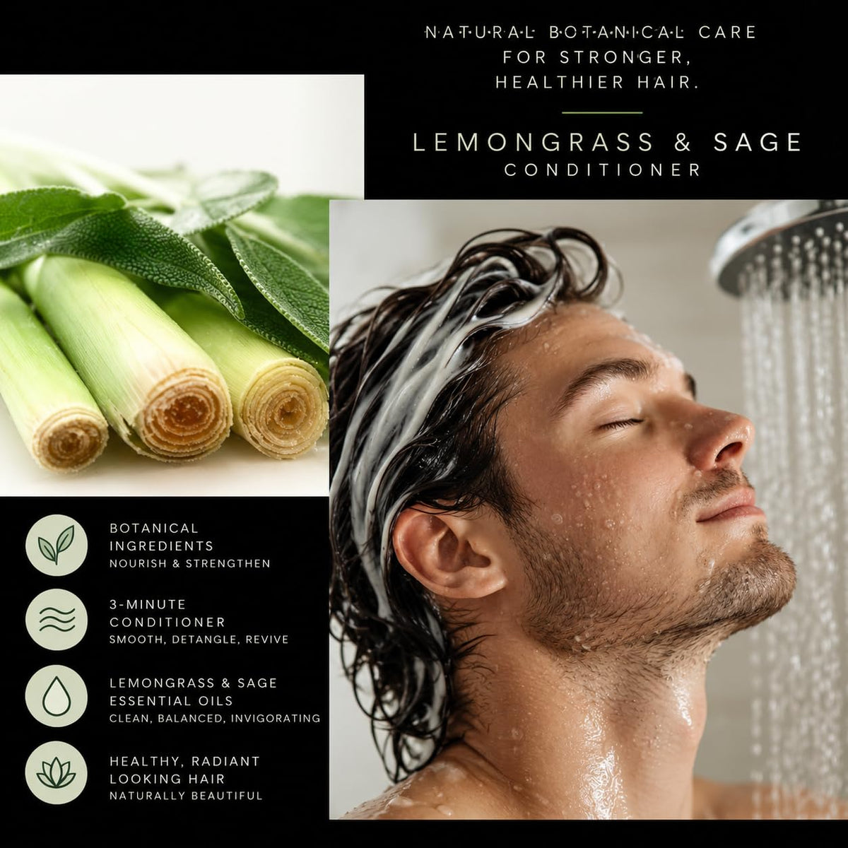 Sulfate-Free Shampoo & Conditioner Set 8 oz I54906