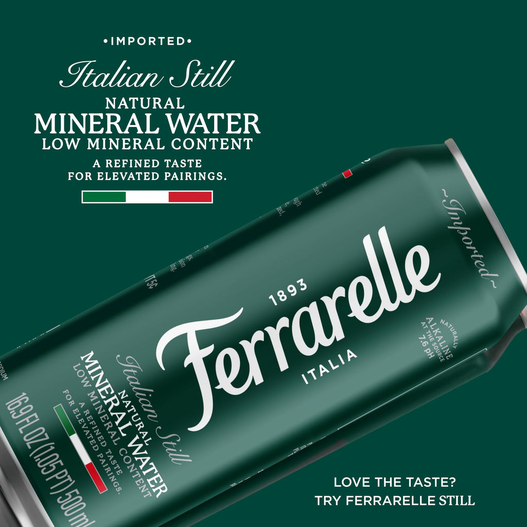 Italian Still Mineral Water 12 Pack 16.9 Fl Oz L593
