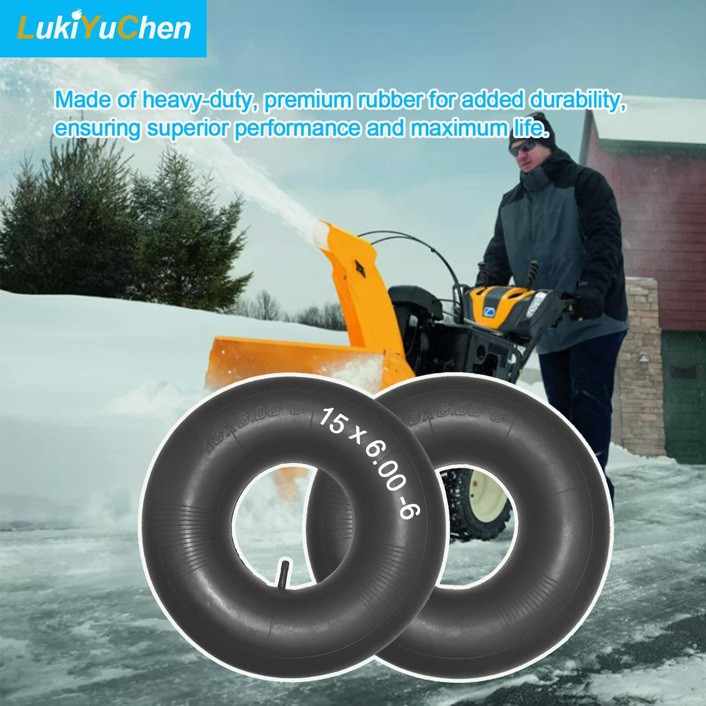 15x6.00-6 Inner Tube with TR13 Valve Stem 2/Pack N6599