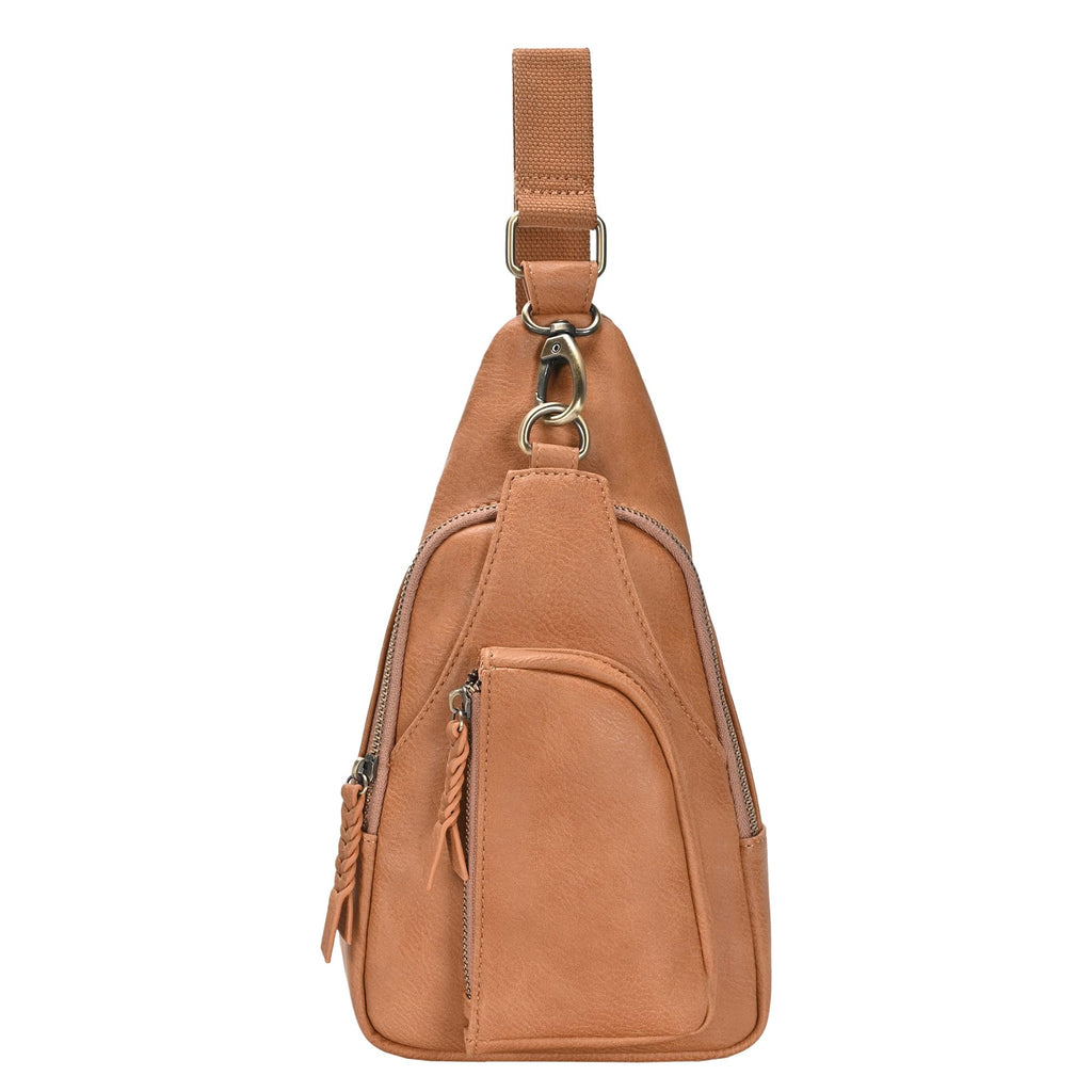 Vegan Leather Crossbody Bag H6802