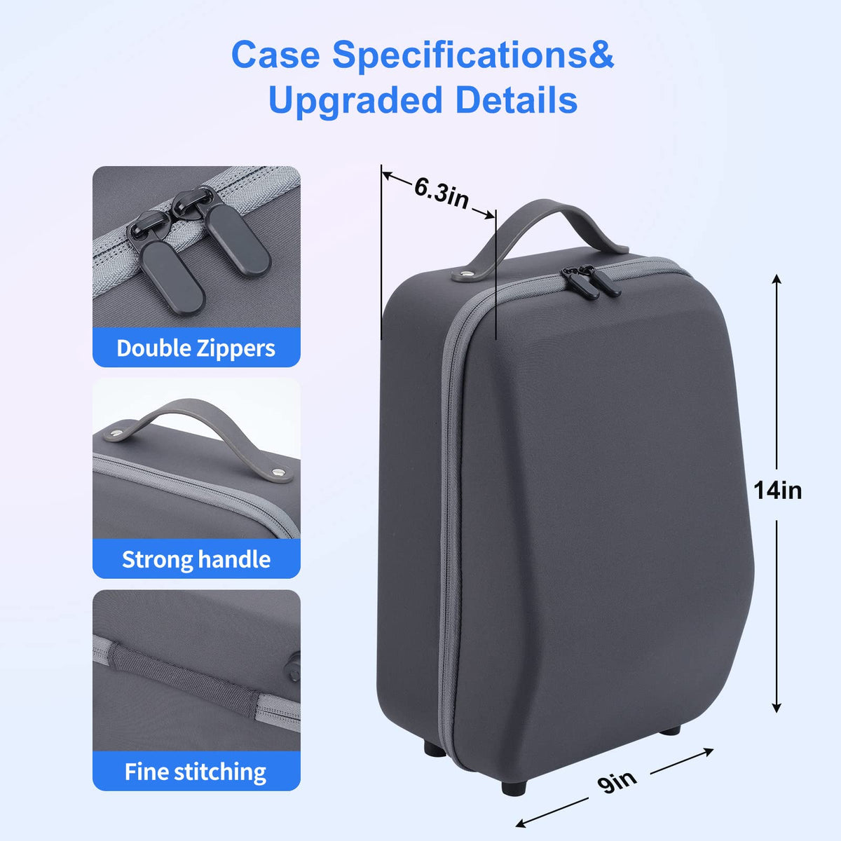 Hard Case for Playstation VR2 with Shoulder Strap T68116