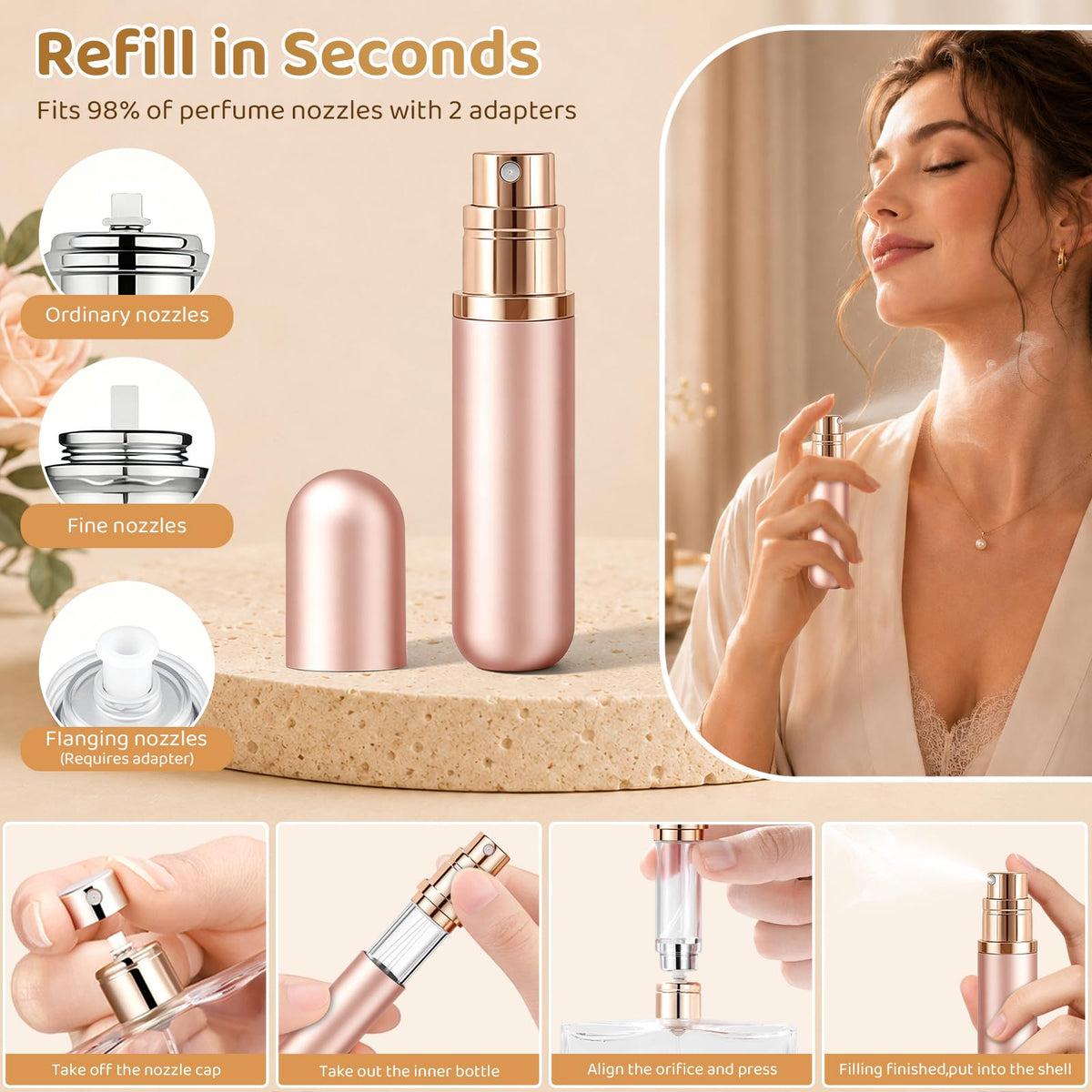 Refillable Perfume Atomizer 5ml S11177