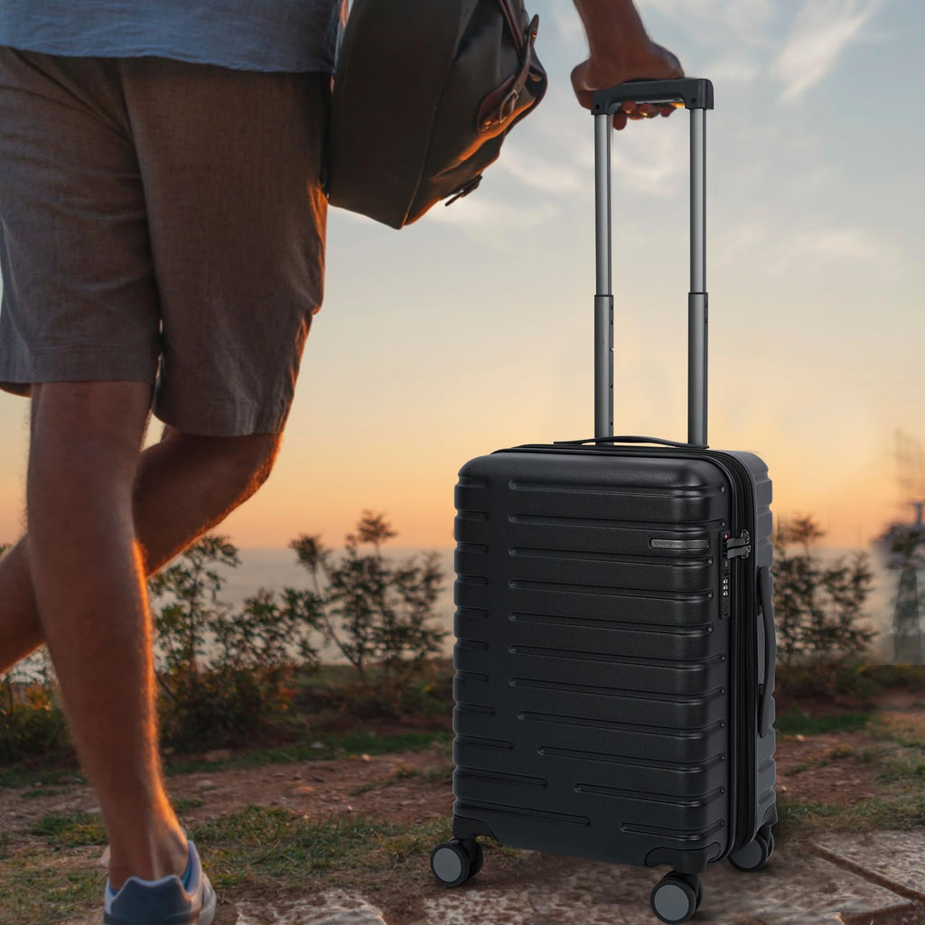 Black 20-Inch Carry On Luggage with Spinner Wheels X620