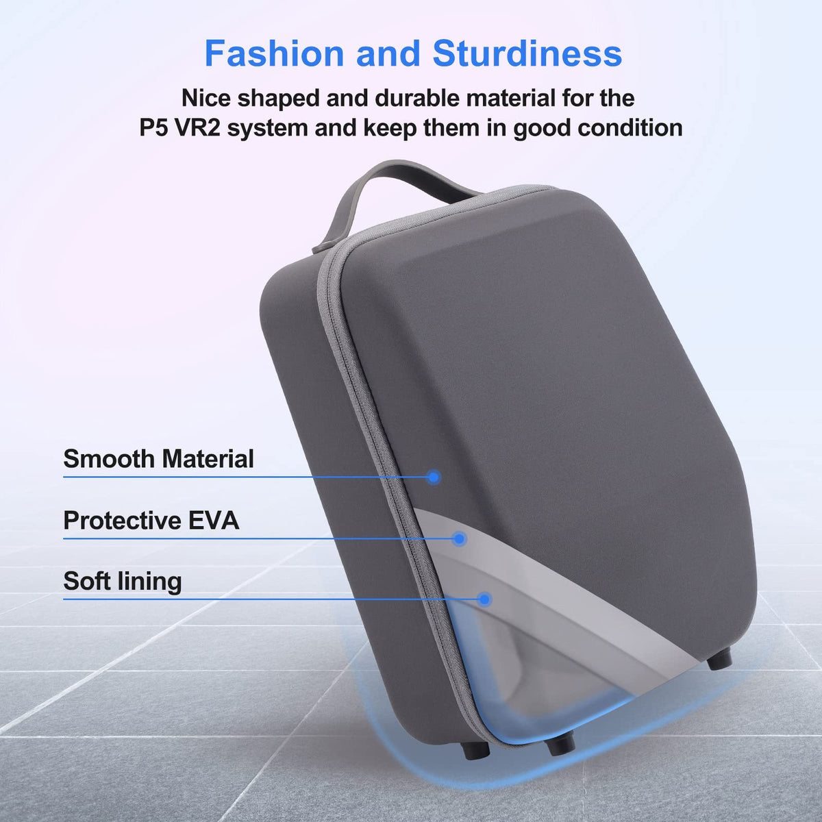 Hard Case for Playstation VR2 with Shoulder Strap T68116