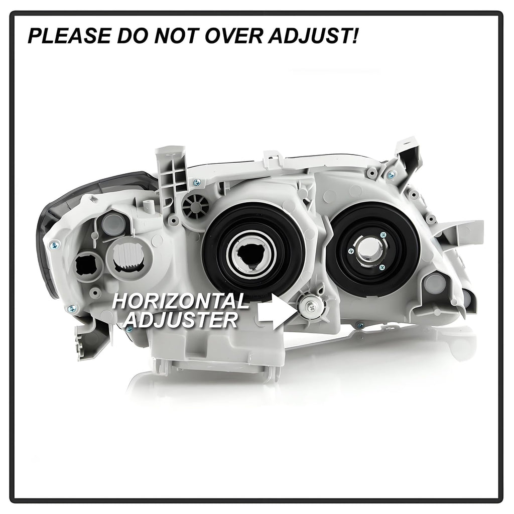 Headlights Assembly for 2007 2008 2009 Toyota Camry Chrome Housing Clear Lens Q148703
