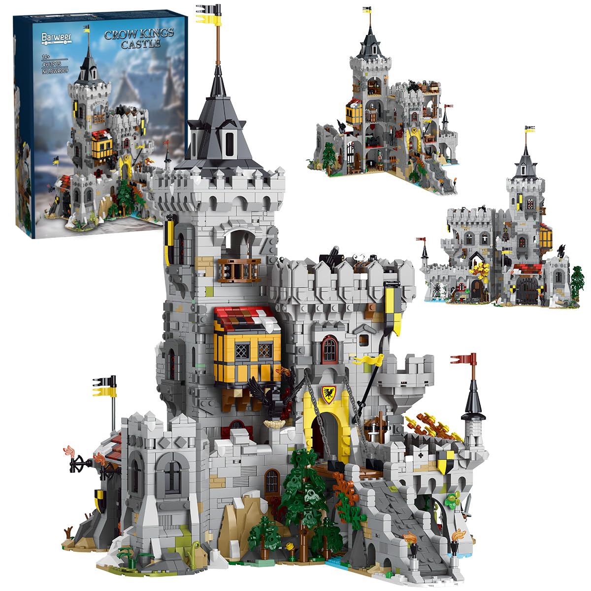 Medieval Castle Building 4961 Pcs R126