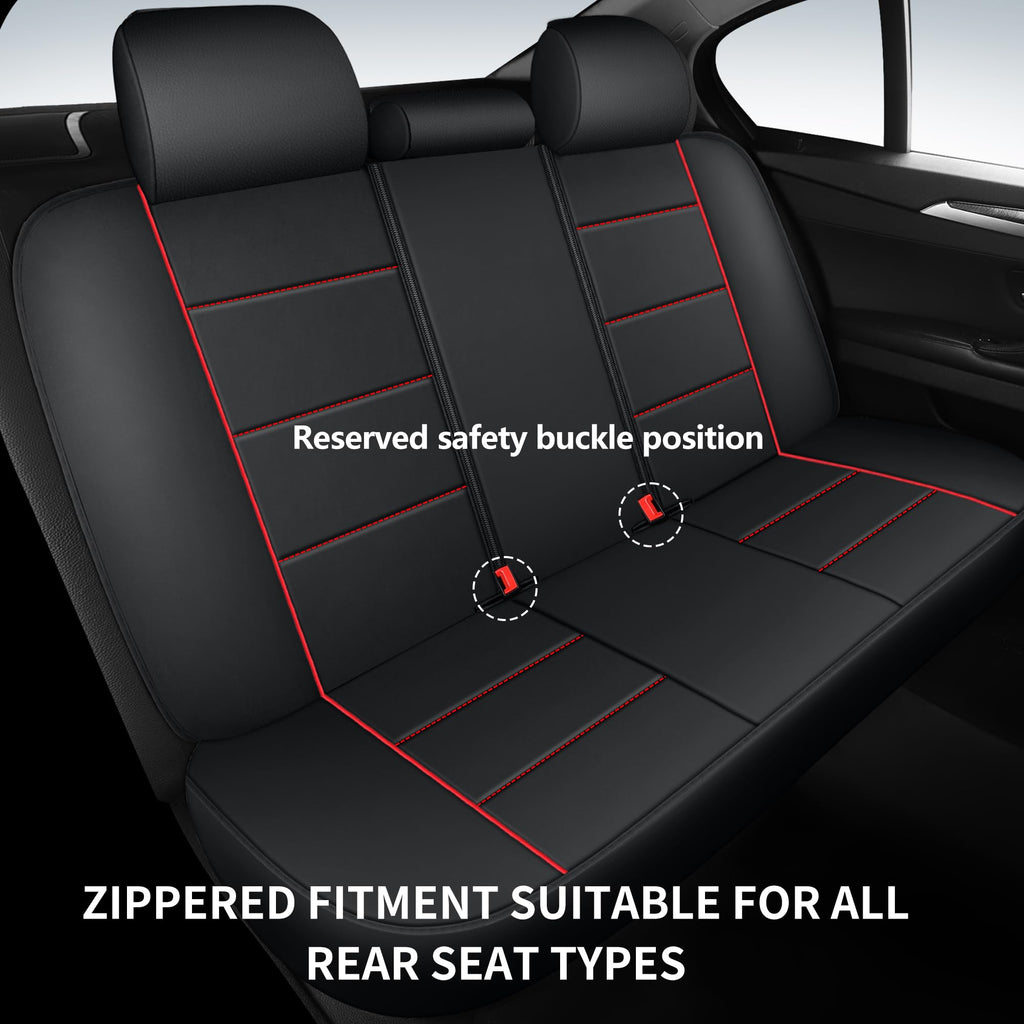 Waterproof Faux Leather Car Seat Cover M209175