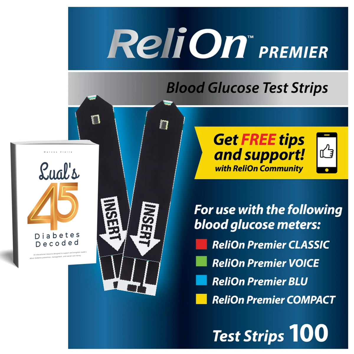 Blood Glucose Test Strips 100 ct I952947