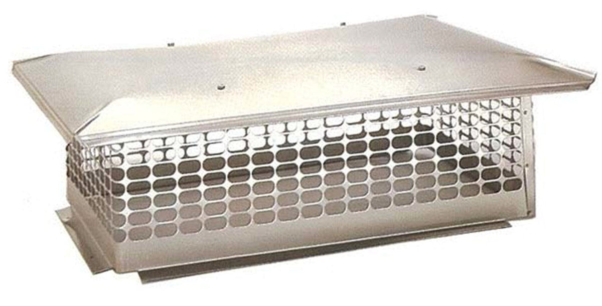 Multi Flue 304 Stainless Steel Chimney Cap 17" x 17" Z111899