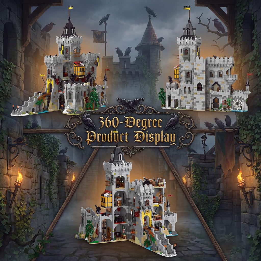 Medieval Castle Building 4961 Pcs R126