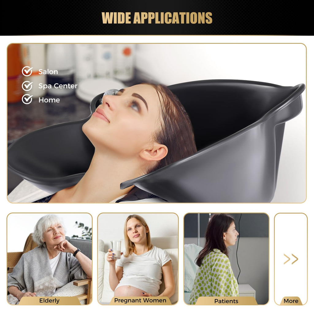 Portable Shampoo Bowl with Electric Pump R4241
