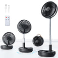 Portable Oscillating Travel Fan with Remote A686