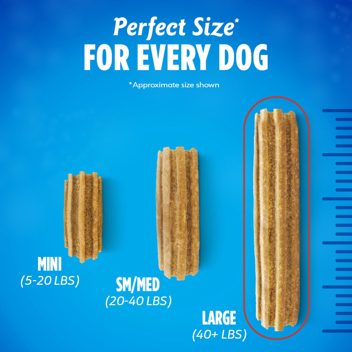 Daily Dental Chews for Large Dogs, 18 ct M87661
