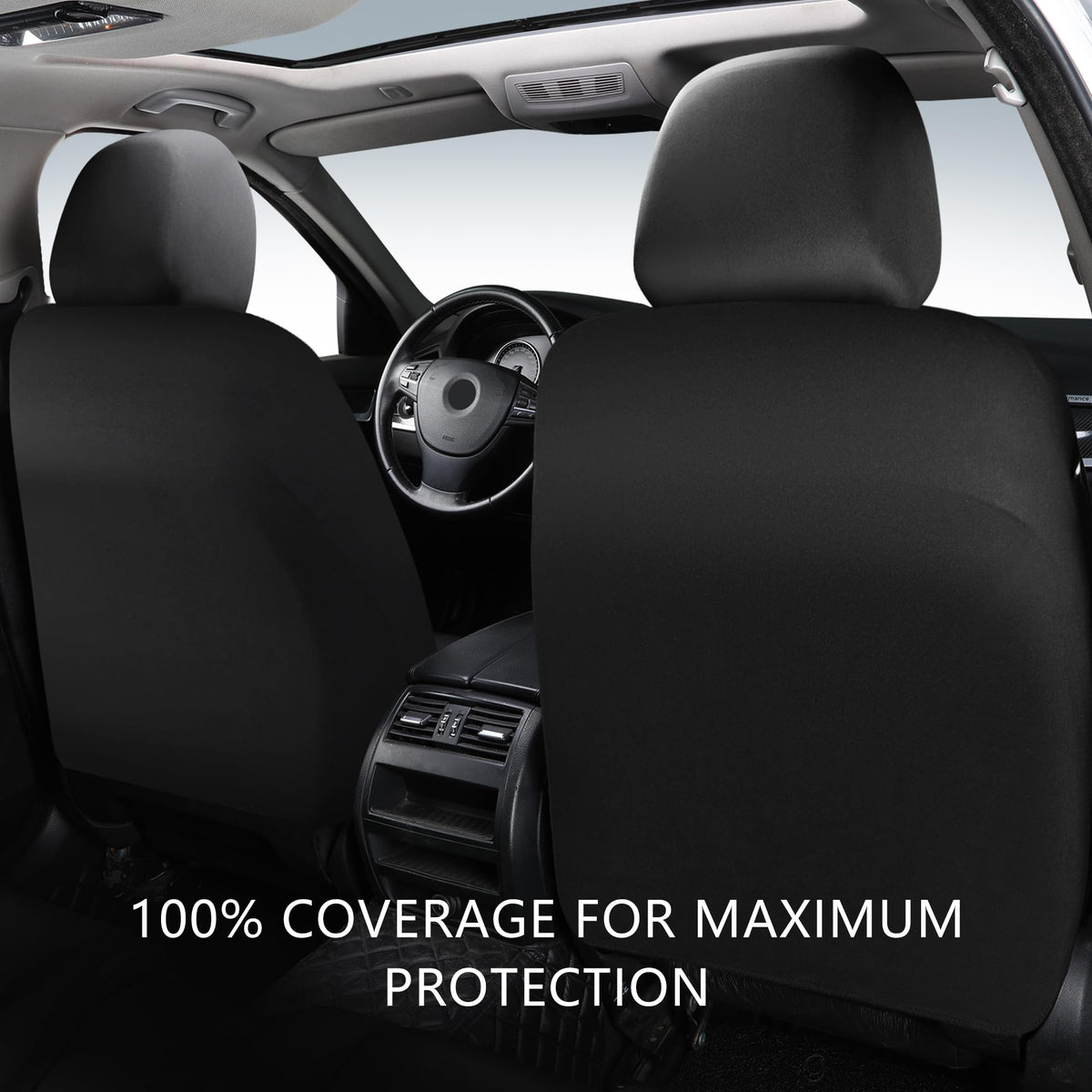 Waterproof Faux Leather Car Seat Cover M209175