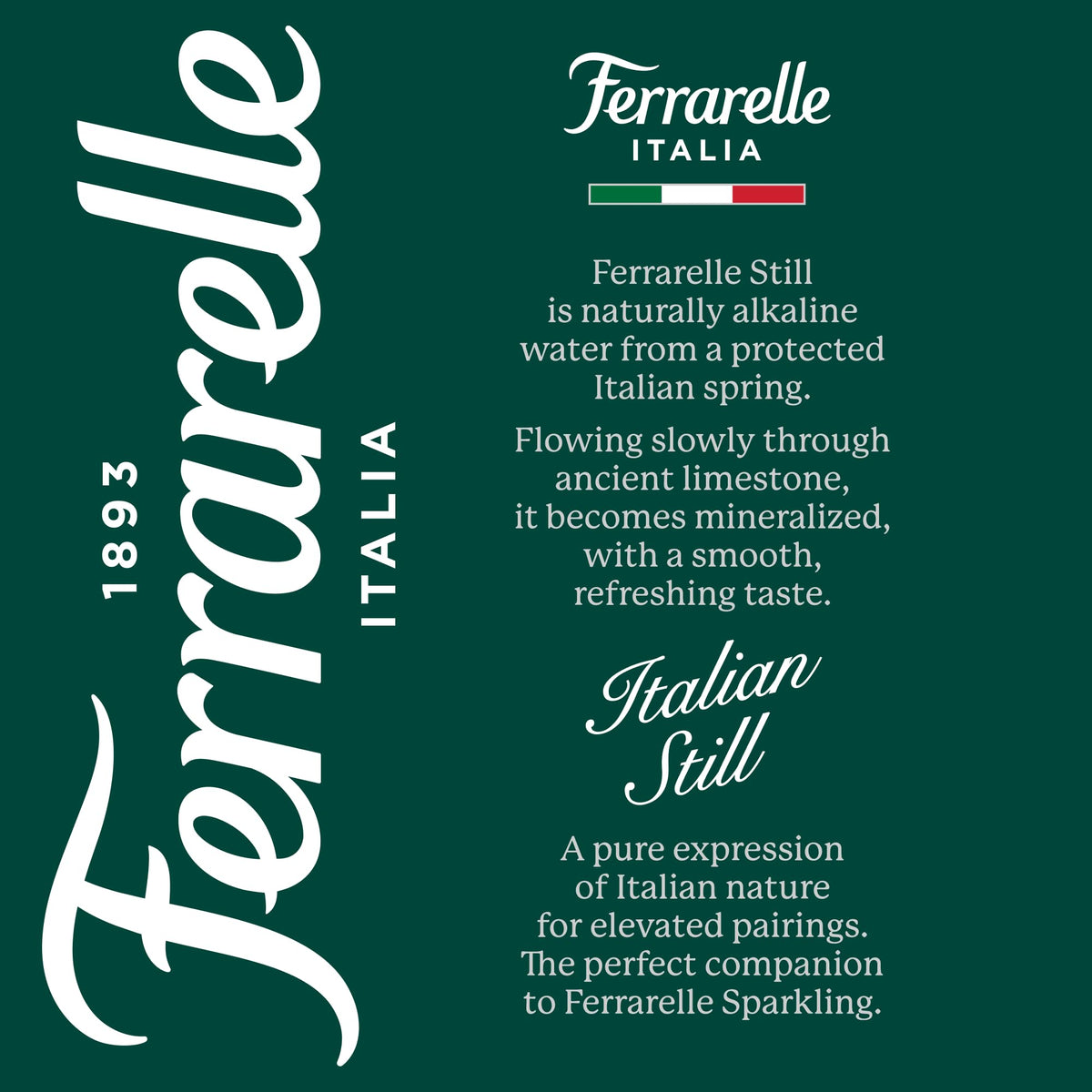 Italian Still Mineral Water 12 Pack 16.9 Fl Oz L593