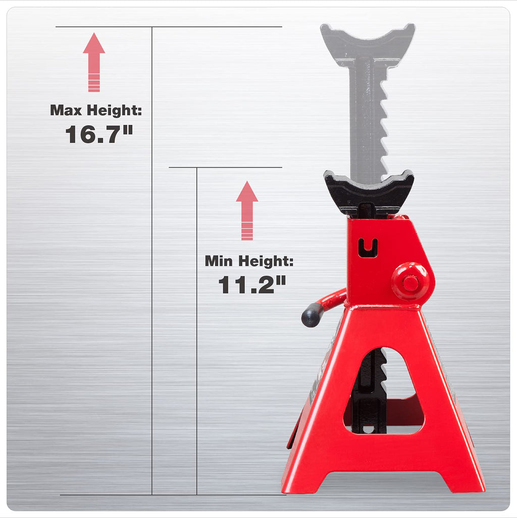 3 Ton Low Profile Aluminum and Steel Car Jack with Jack Stand A160776